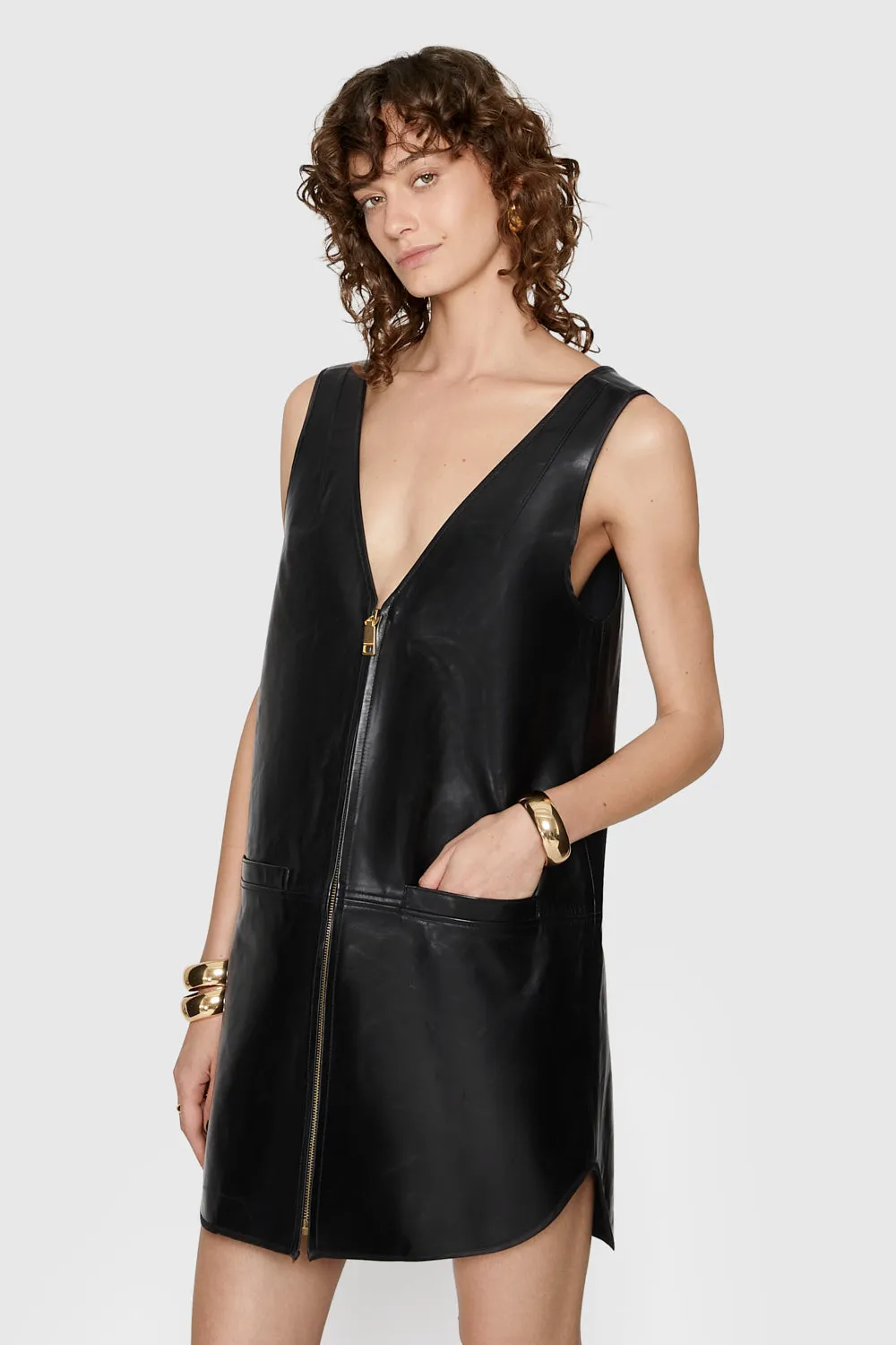 Adrian Zip Dress