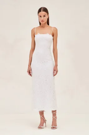 Alexis - Rishell Dress - White Lace