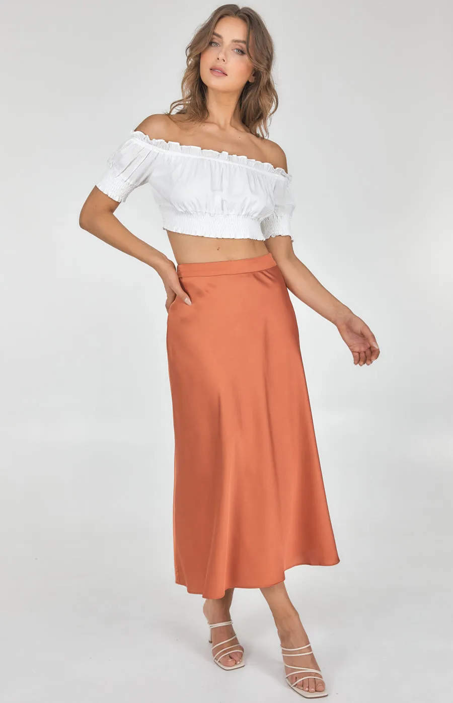 AMBER MIDI SKIRT