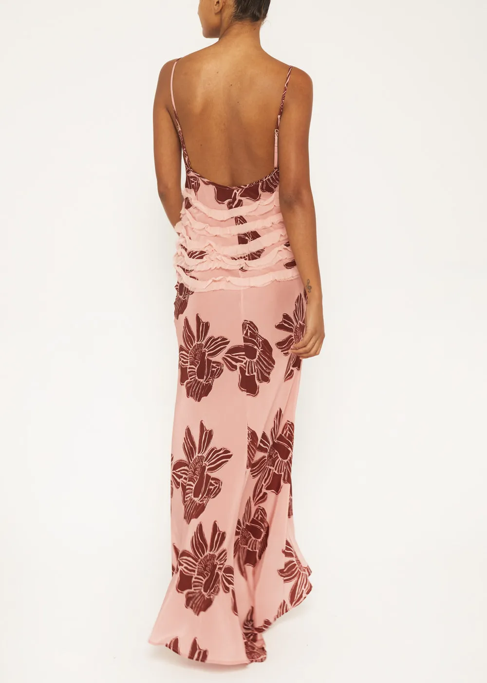 Angelique Floral Maxi Slip Dress