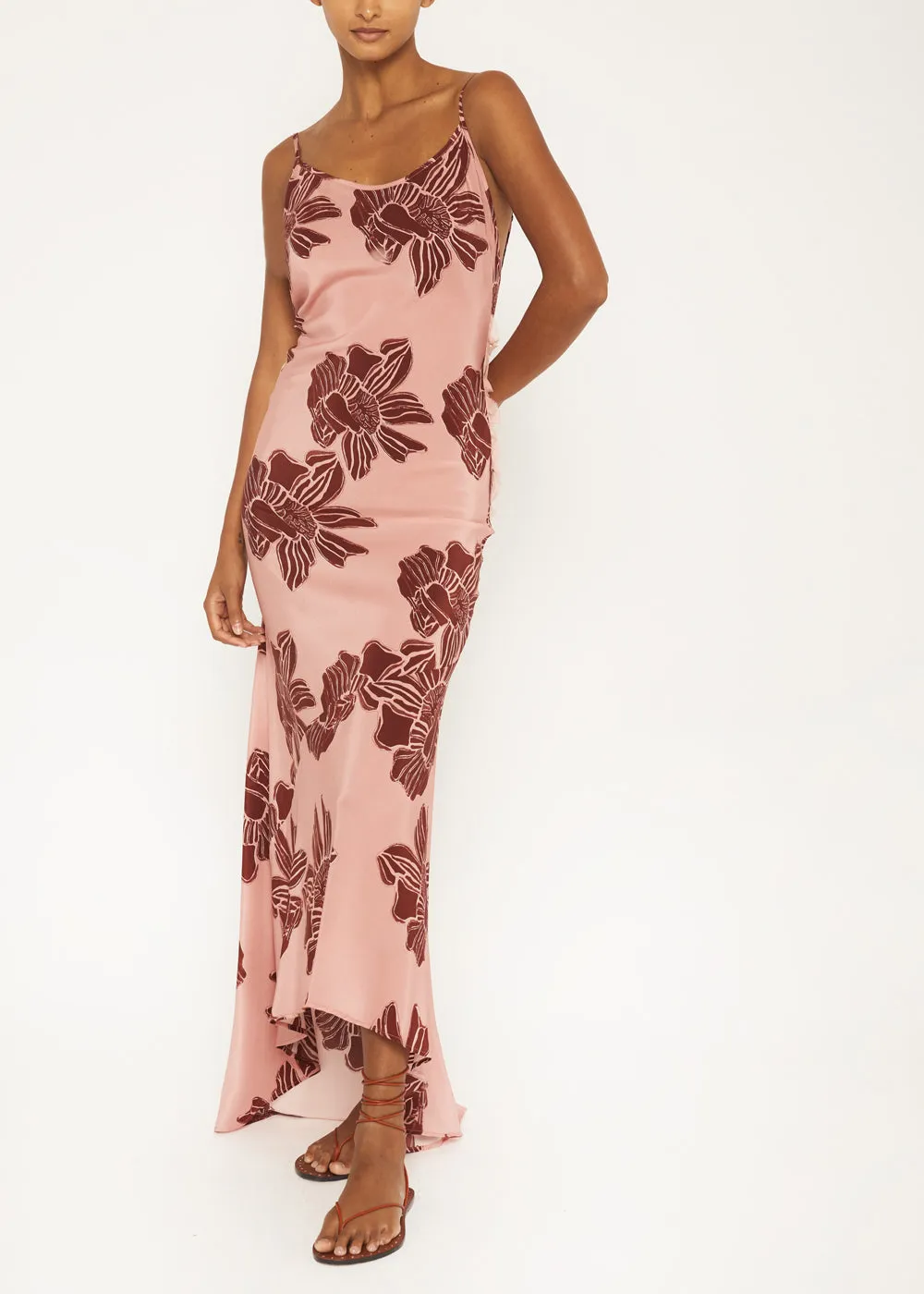 Angelique Floral Maxi Slip Dress