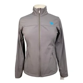 Ariat 'New Team' Softshell Jacket in Stone/Turquoise - Women's Small