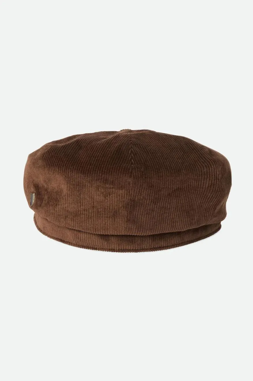 Brixton Brood Baggy Newsboy - Brown Cord