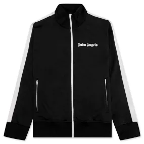 Classic Track Jacket - Black/White