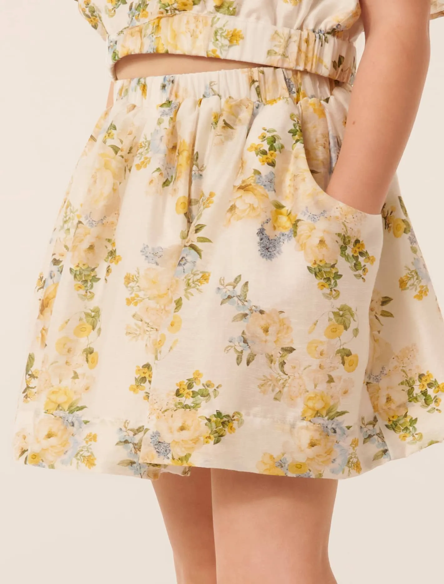 Claudia A-Line Girls Skirt