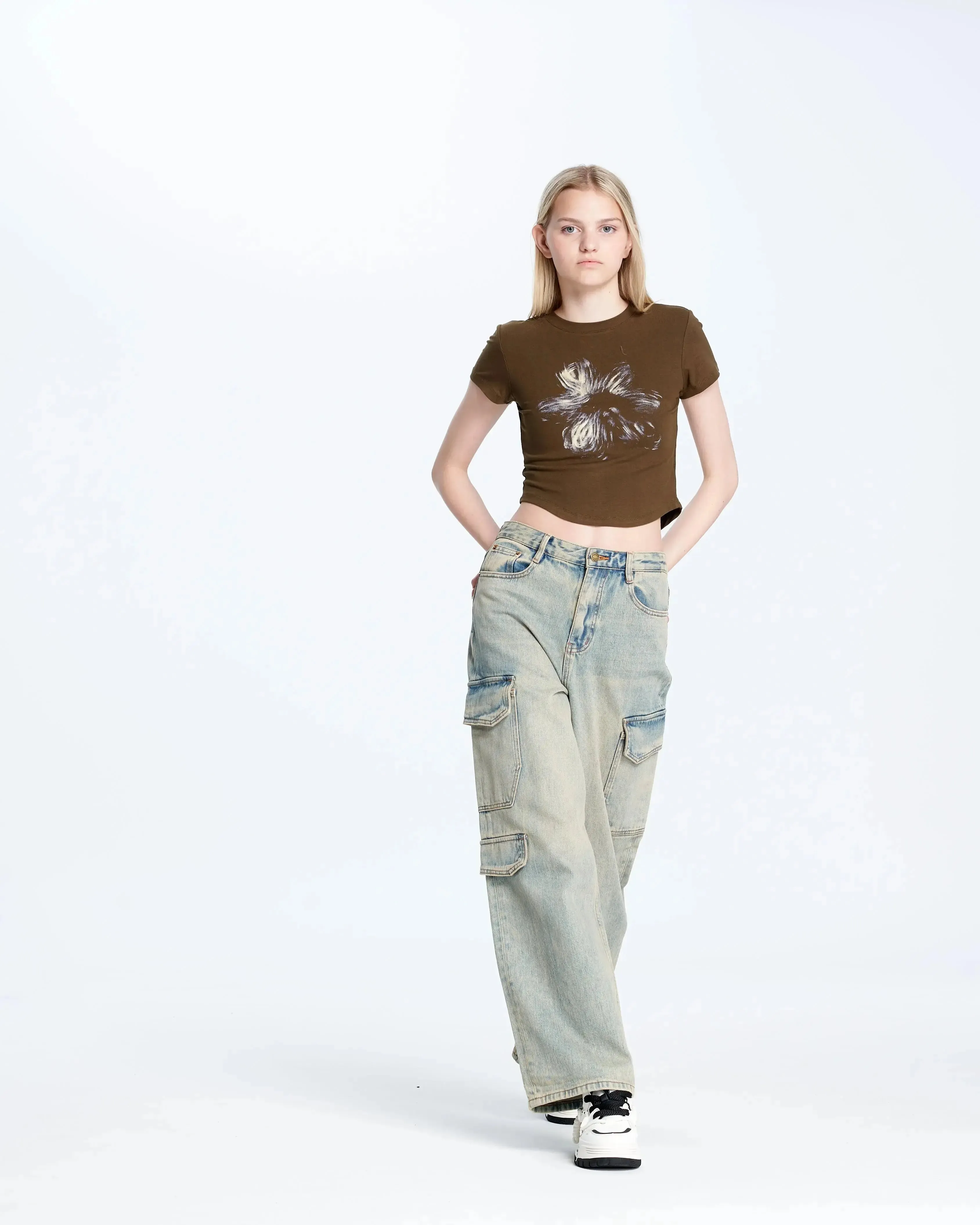 D6302 Cropped T-Shirt