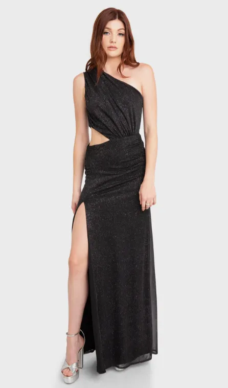 Damari One Shoulder Cutout Gown