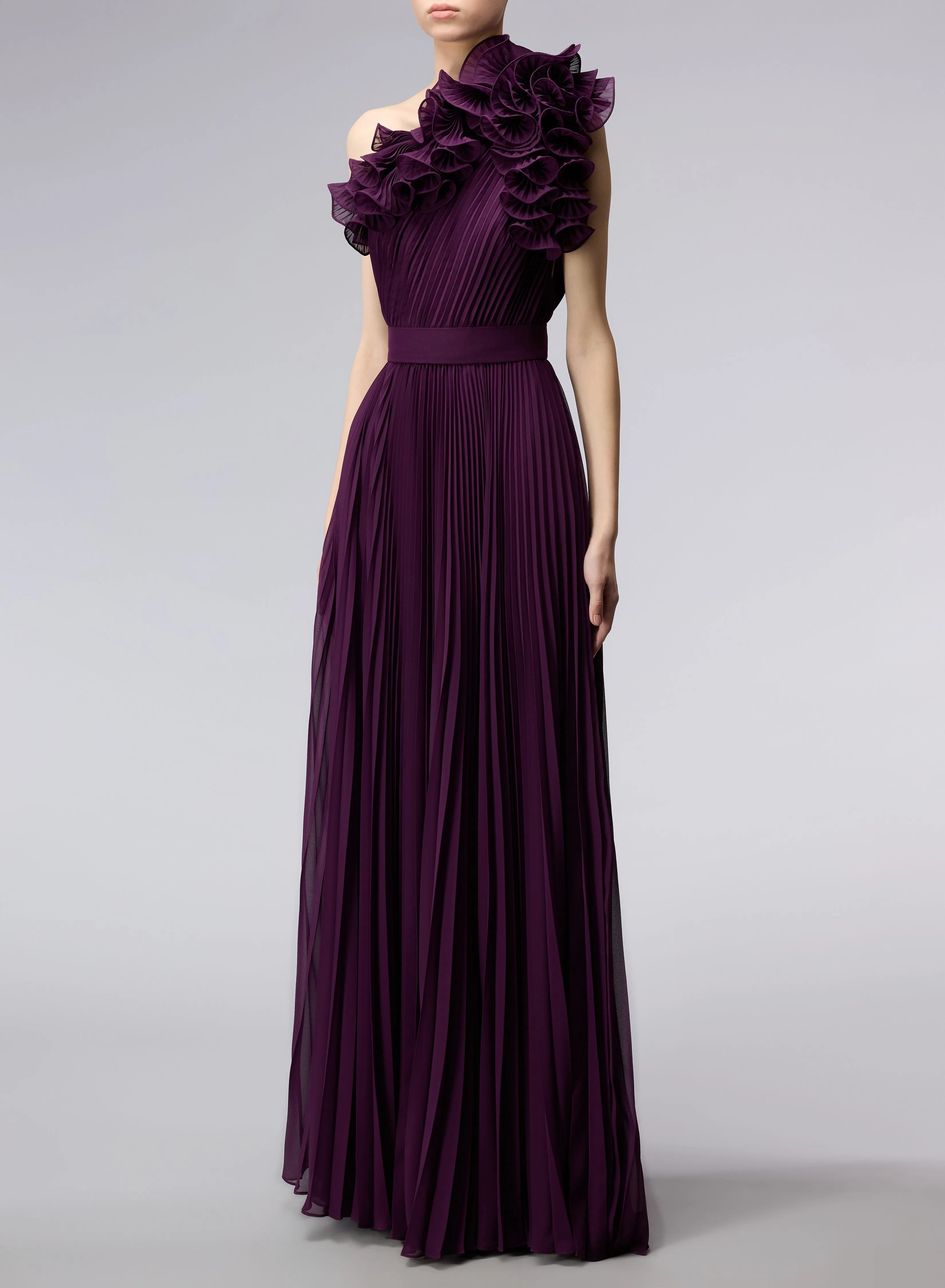 ELIE SAAB One-Shoulder Dress