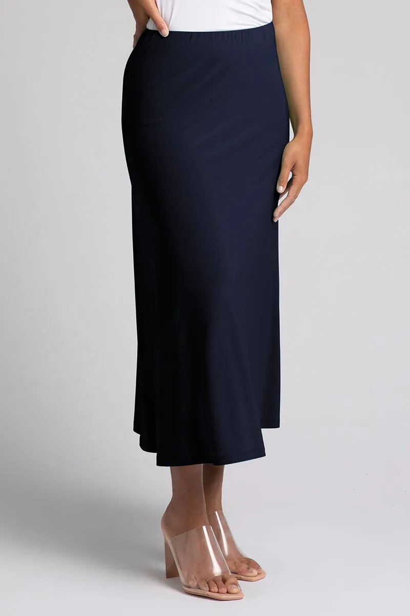 Essential A-Line Skirt | Navy