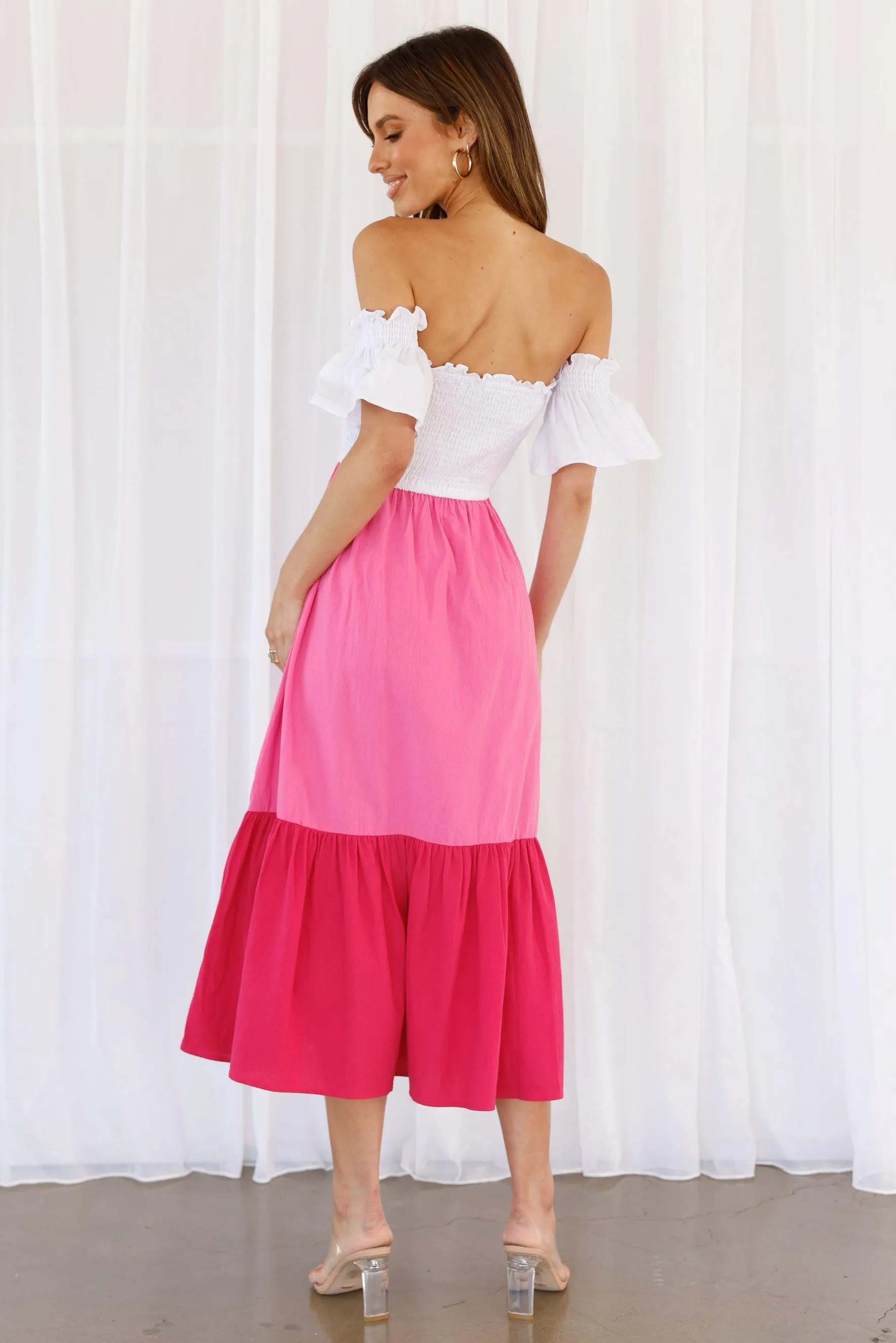 Jeret Dress - Pink