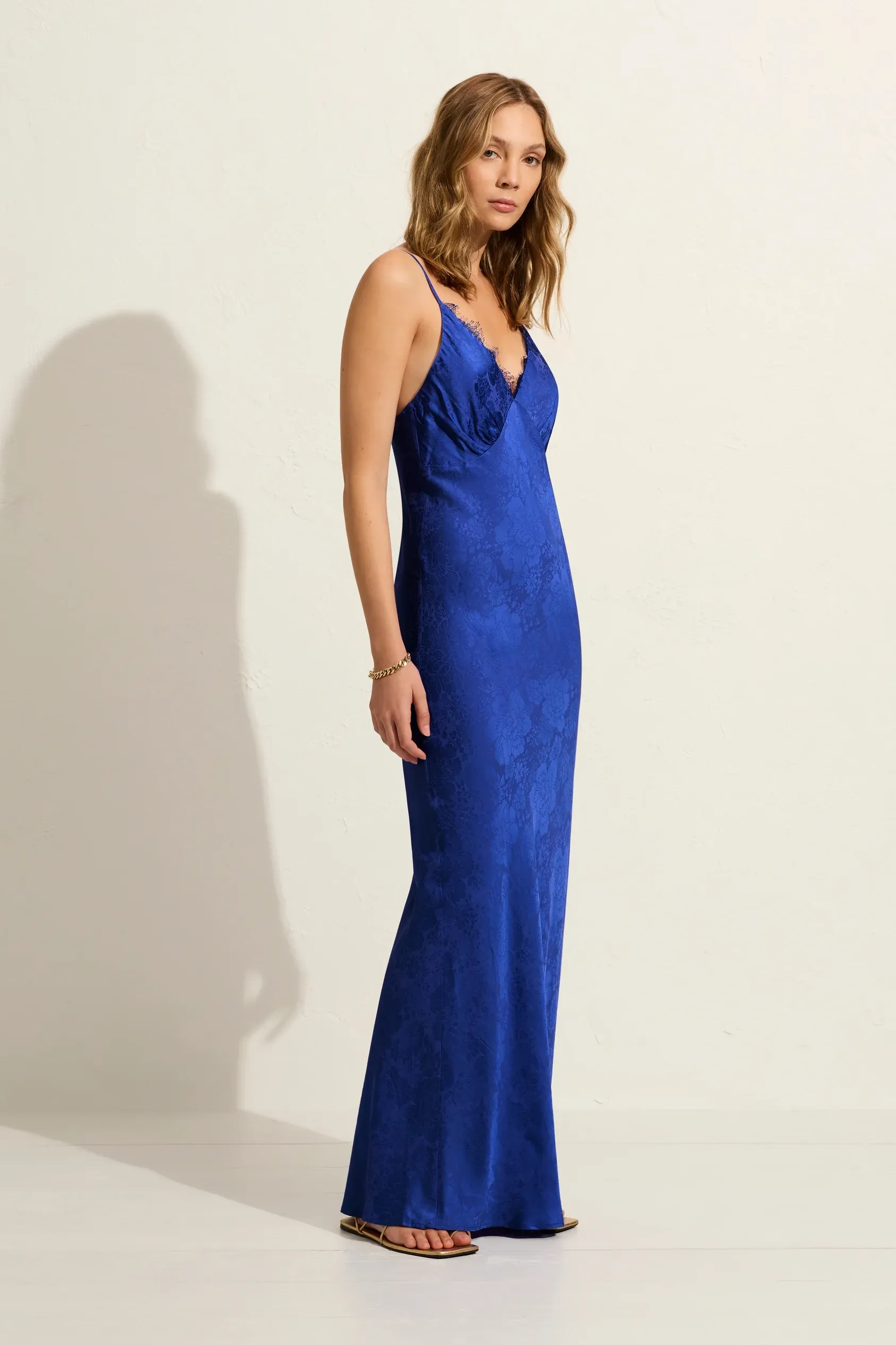 Kinny Maxi Dress - Cobalt