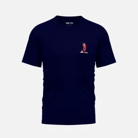 London Beach Club Beefeater - Navy Organic Cotton T-Shirt