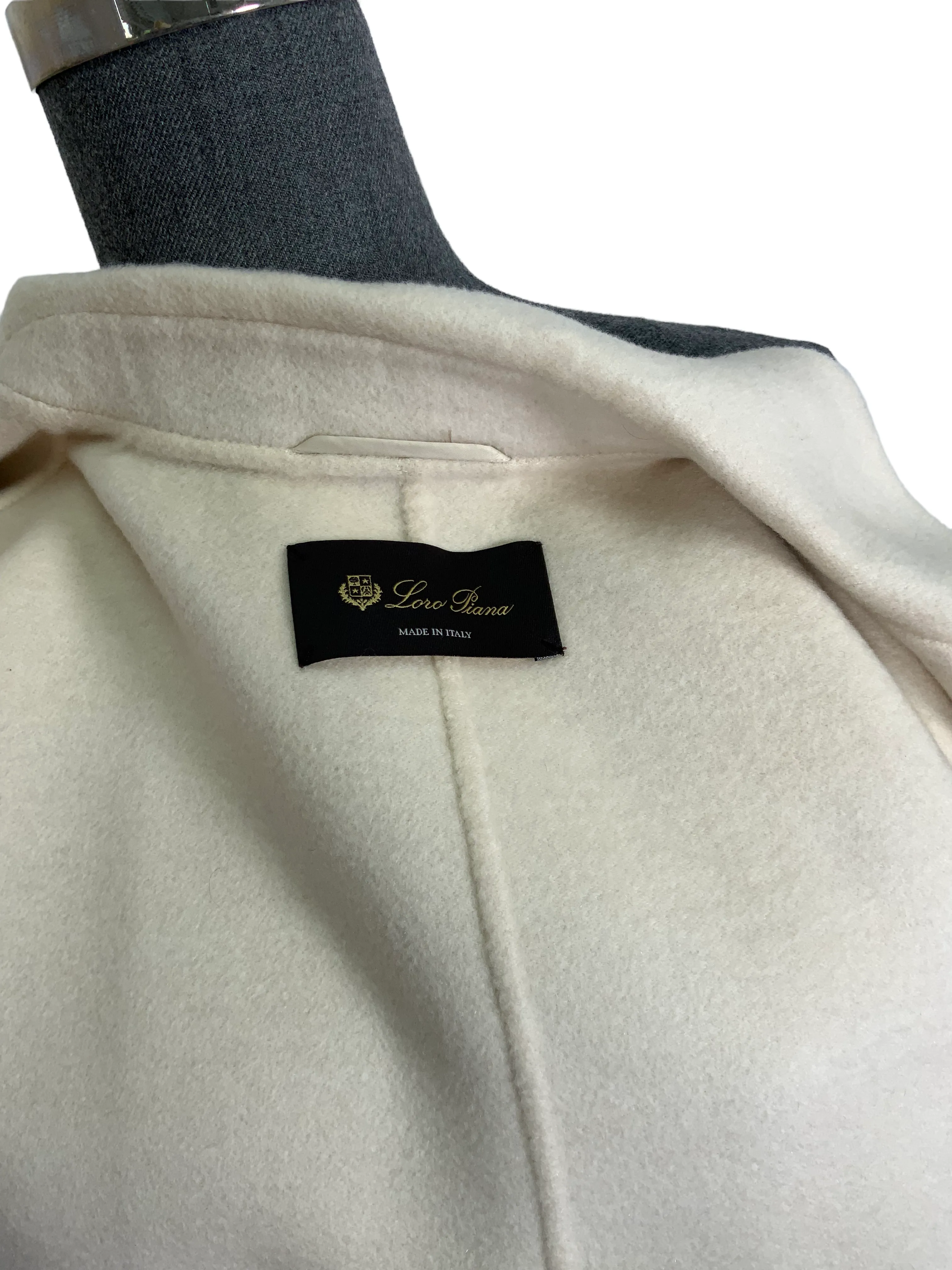 LORO PIANA Duke Cashmere Duster Coat Size S