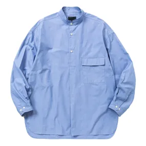 MEANSWHILE UNIFORM POPLIN OFFICER 'S SH-BLUE