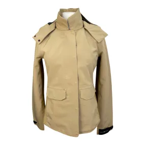 Noble Equestrian Rain Jacket in Tan - Women's Small