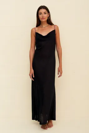 Pītusa Cowl Neck Slip Dress