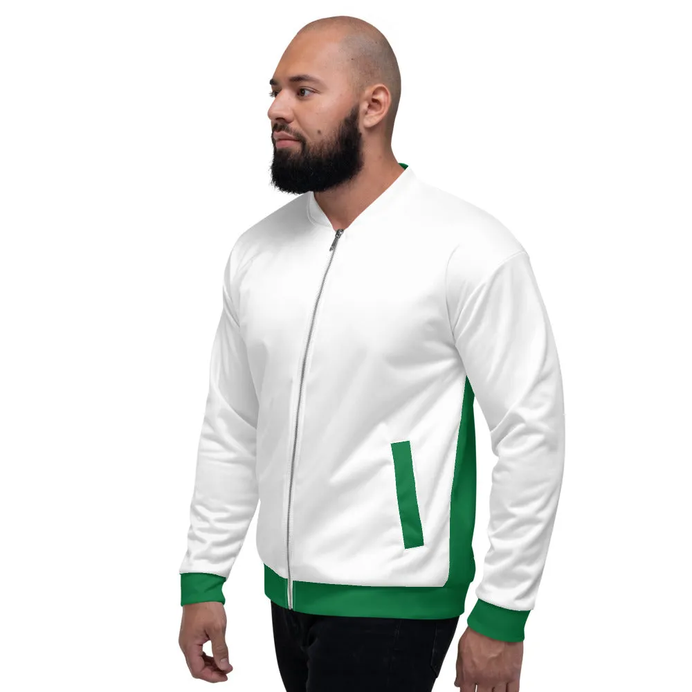 Saudi Arabia Flag Bomber Jacket For Men