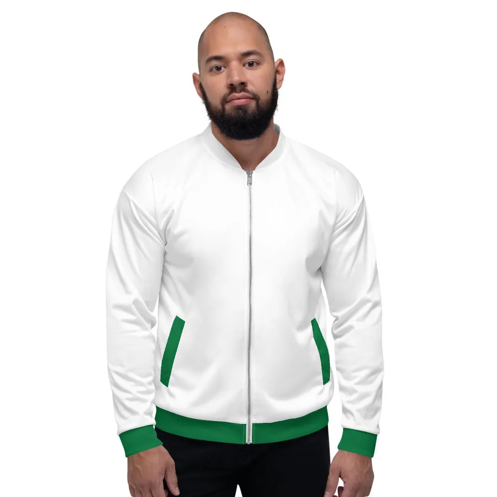 Saudi Arabia Flag Bomber Jacket For Men