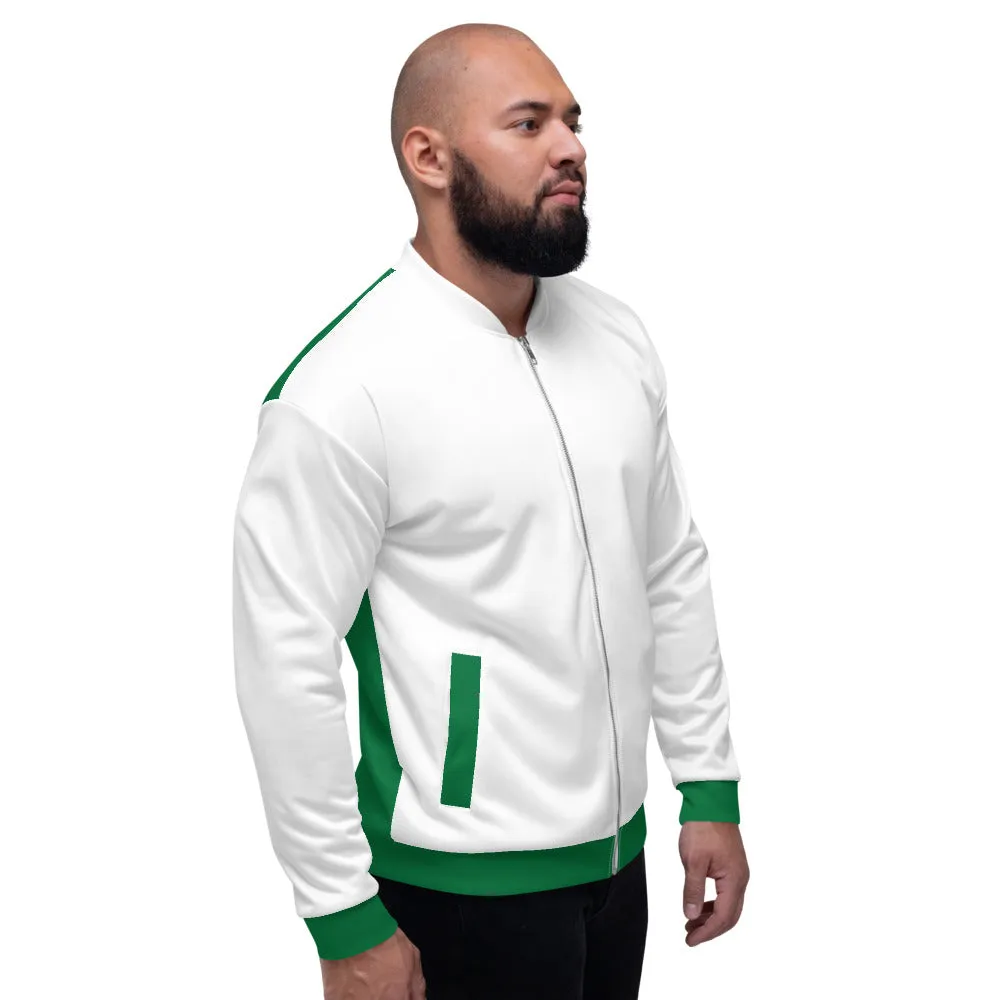 Saudi Arabia Flag Bomber Jacket For Men