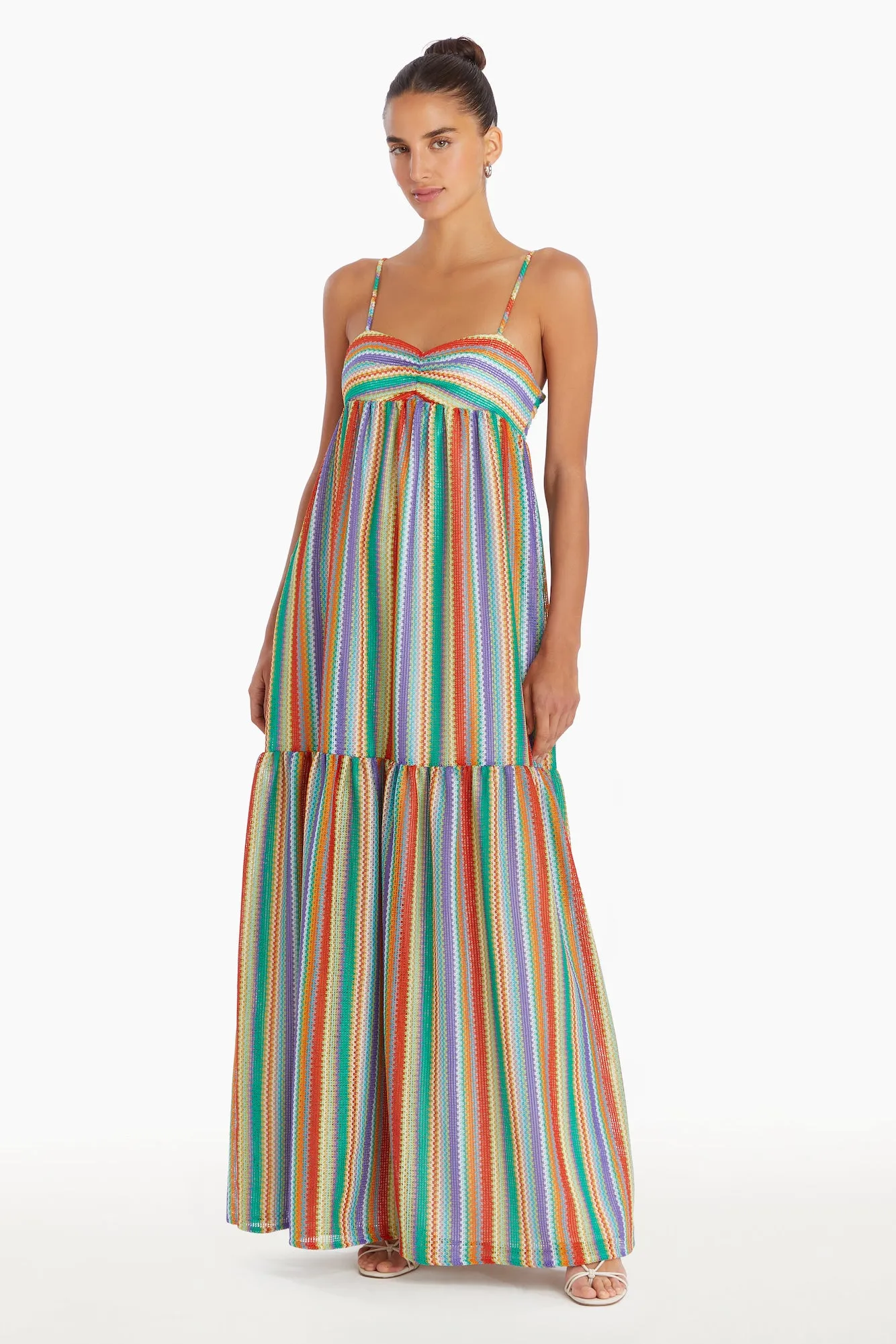 Sima Maxi in Rainbow Stripe