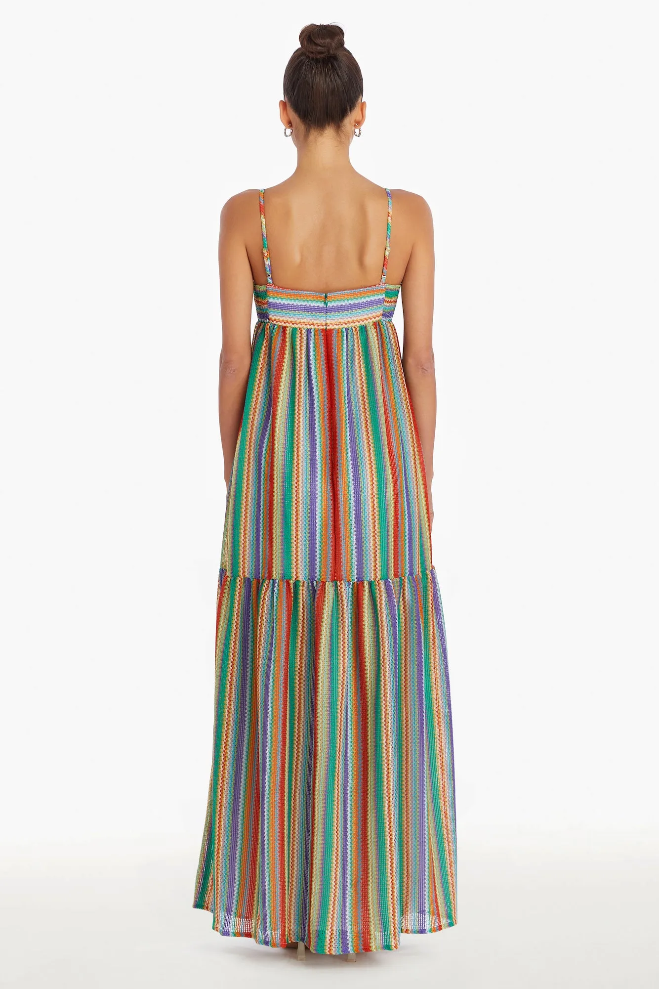 Sima Maxi in Rainbow Stripe