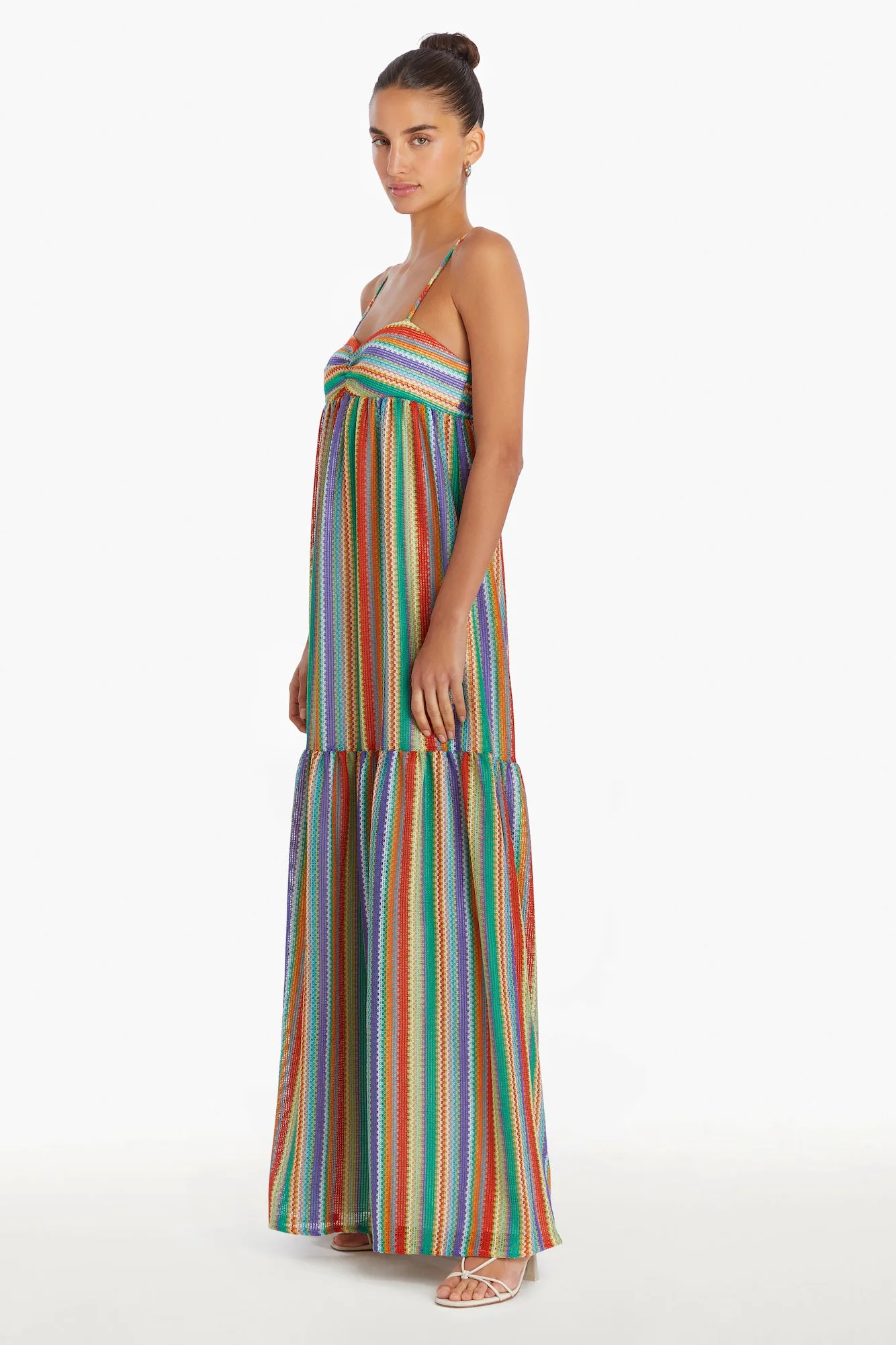 Sima Maxi in Rainbow Stripe