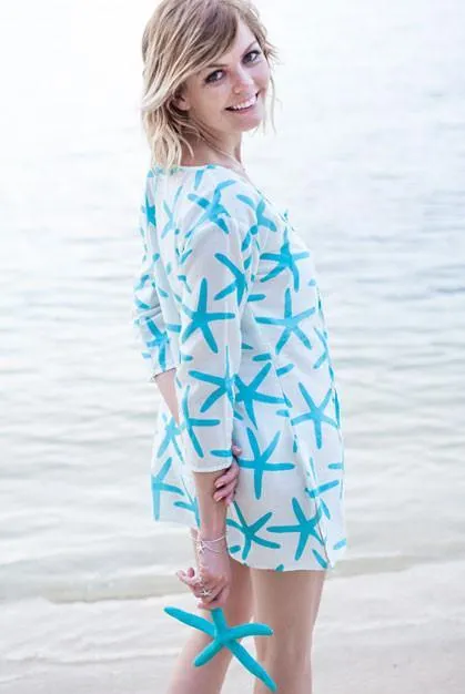 Starfish Tunic-SMALL & MEDIUM ONLY