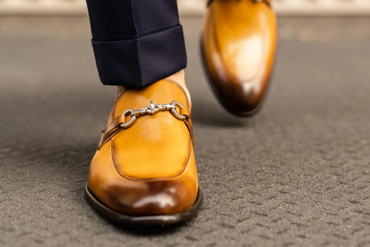 The Caine Bit Loafer - Tobacco