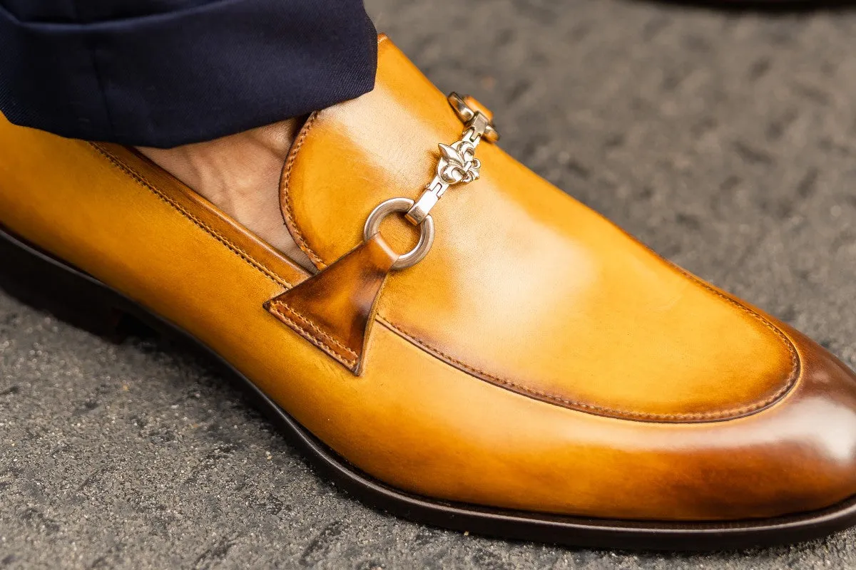 The Caine Bit Loafer - Tobacco