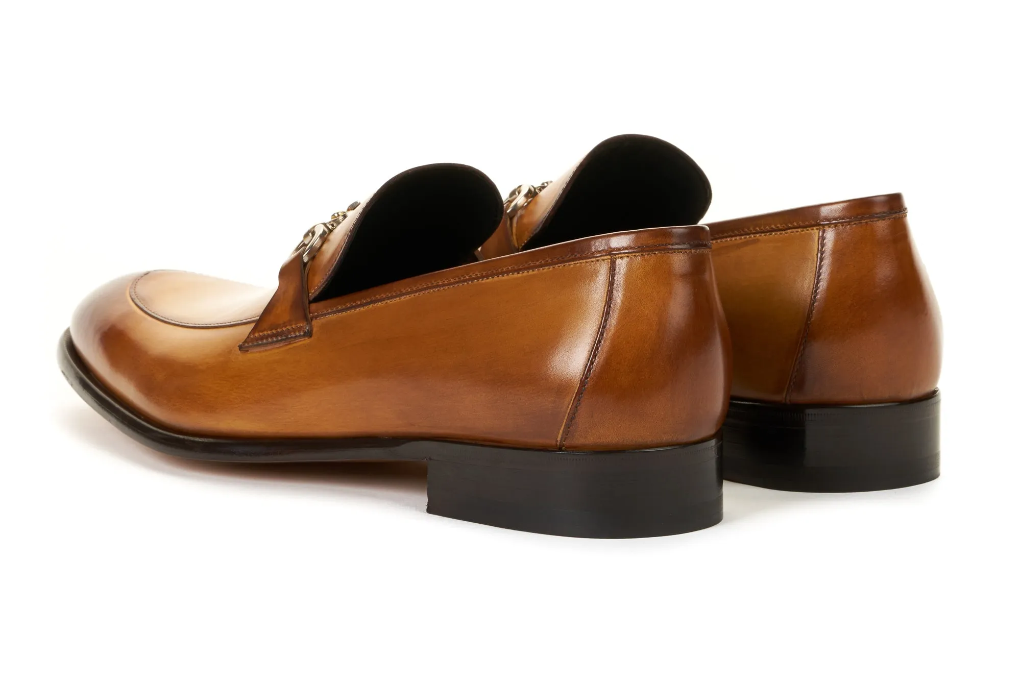 The Caine Bit Loafer - Tobacco