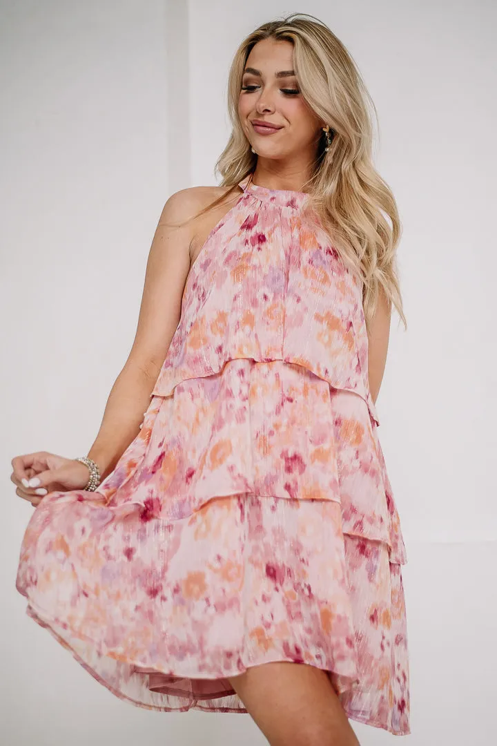 The Flower Child Halter Dress