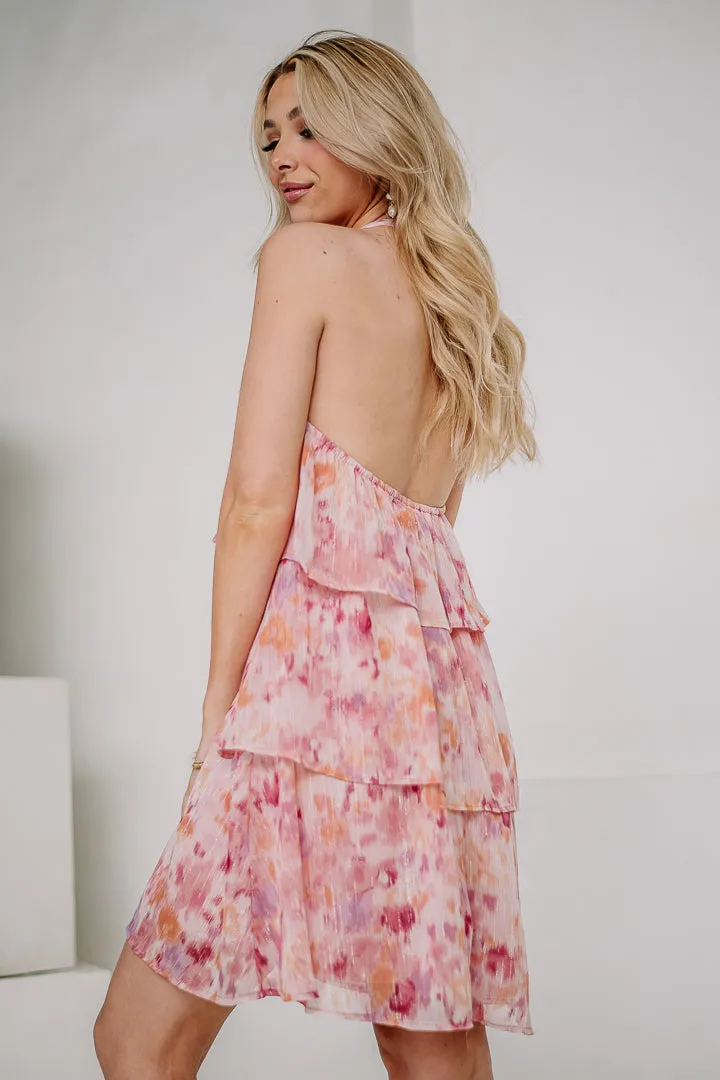 The Flower Child Halter Dress