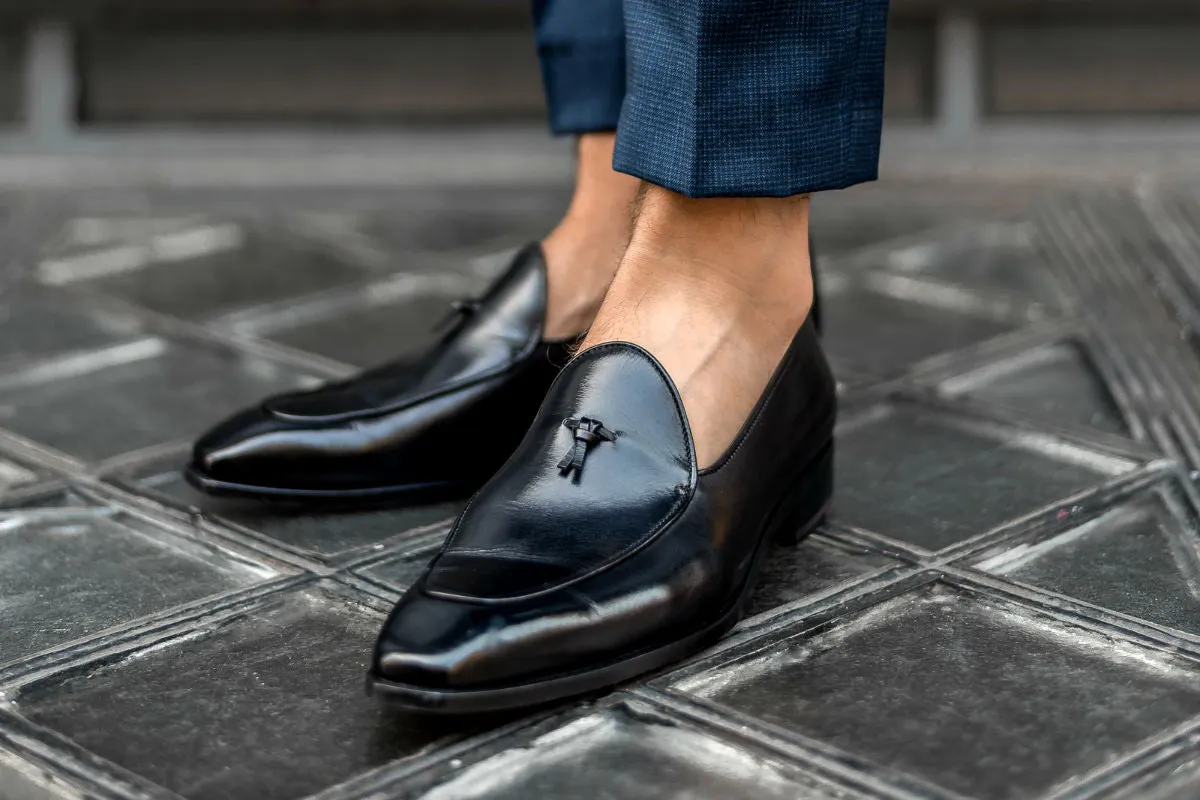 The Van Damme Belgian Loafer - Nero