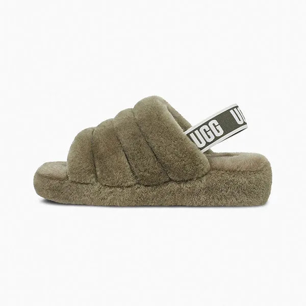 UGG Women's Fluff Yeah Slide (1095119) Burnt Olive