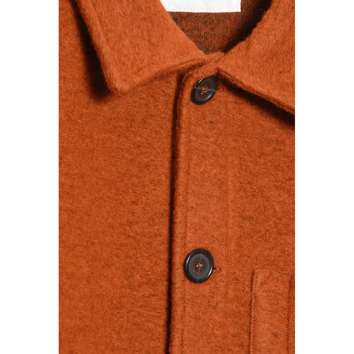 Universal Works Field Jacket 29713 Wool Fleece orange