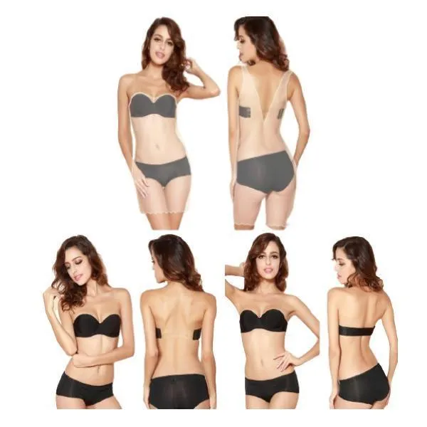 Women's Strapless Bra Panty Set